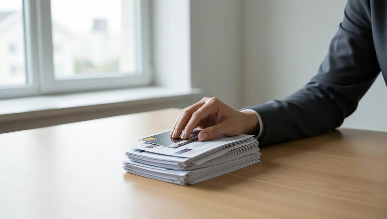 Organizing credit card bills to find the best unsecured personal loans for high interest debt