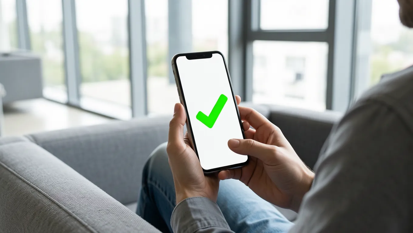 Person using a phone to secure an instant approval personal loan in 2026