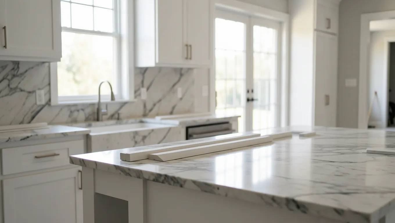 A high-end kitchen renovation project using large personal loans online for home improvement