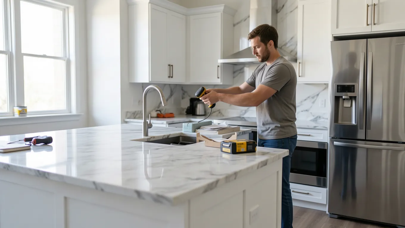Modern kitchen renovation showcasing high-quality finishes funded via top rated personal loan companies
