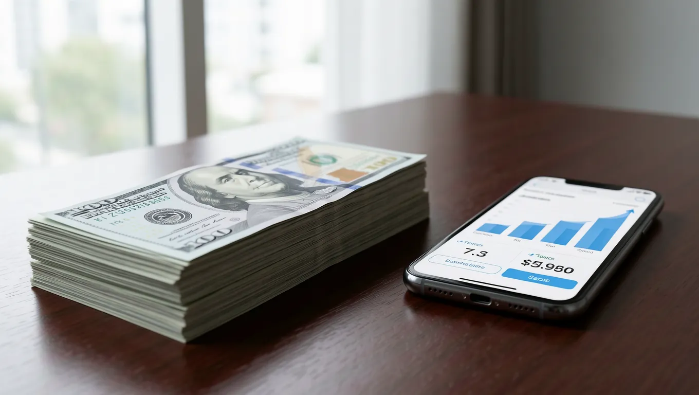 Close up of cash being held representing unsecured cash personal loans in 2026